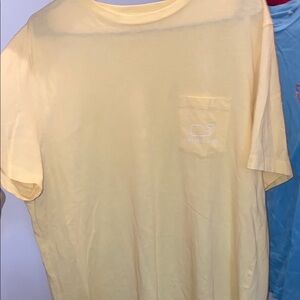 Vineyard Vines Banana Yellow Short Sleeve Tee Adorable